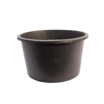 Multi Tub Round Shallow Round 40 Litre | Heavy Duty Storage and Utility Tub - Red Gorilla - UK - TT15