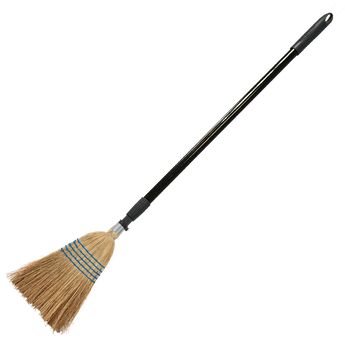 Telescopic Broom with Corn Broom Head - Red Gorilla - UK - SP.TELE/CORN/STD