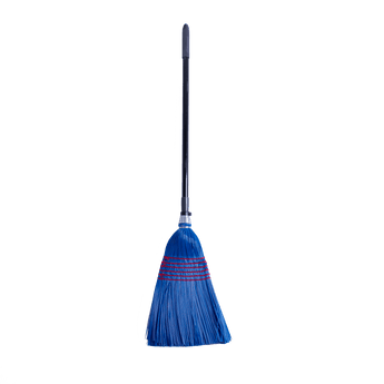 Telescopic Deluxe Broom | Adjustable Aluminium Handle 83–140cm - Red Gorilla - UK - SP.TELE/DLUX/LRG