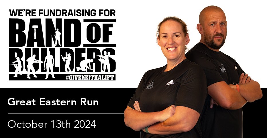 Red Gorilla's Katherine and Jason Run Half Marathon for Band of Builde ...