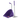 Teenie Tidee™ with Short Traditional Rake - Purple