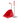 Teenie Tidee™ with Short Traditional Rake - Red