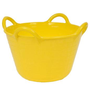 Red Gorilla 4-Handled Power Tub in Yellow