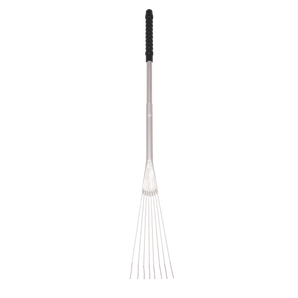 Tidee™ Metal Rake with Long Handle - Red Gorilla - UK - TD620.BK