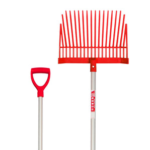 PC Bedding Fork with Short D Handle - Red Gorilla - 118M.PC.SM/R