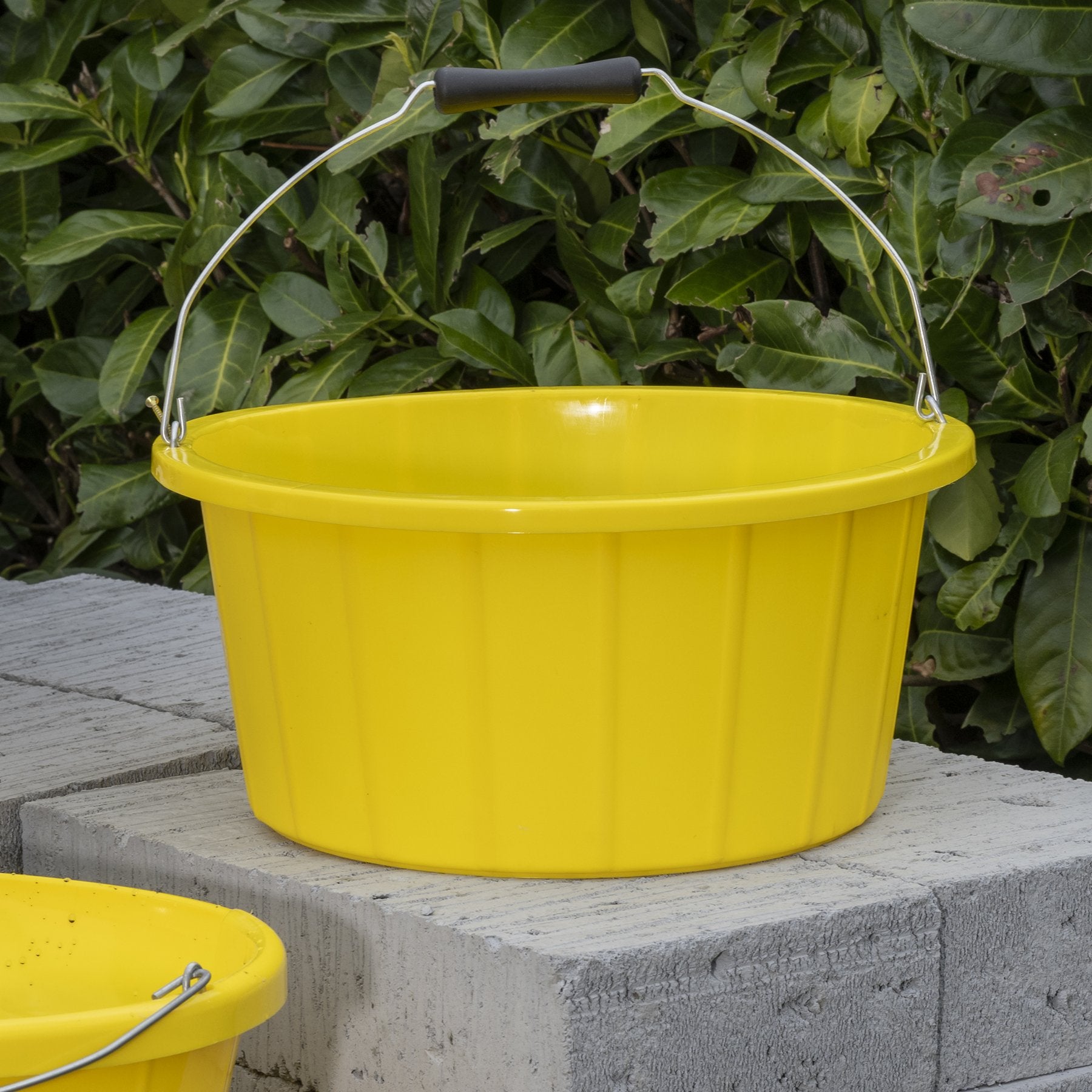 Premium Shallow Bucket - Versatile, Durable, Easy to Carry – Red ...